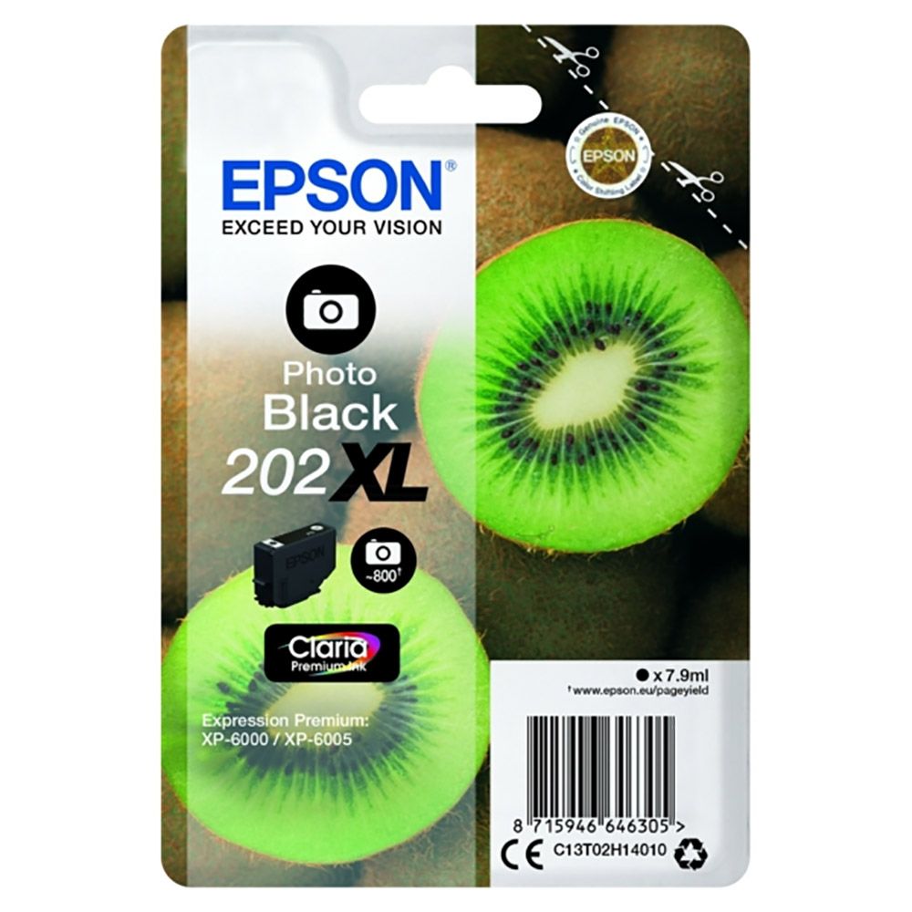Epson Kiwi 202XL cartușe cu cerneală 1 buc. Original Productivitate Înaltă (XL) Negru foto