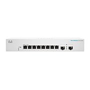 Cisco CBS220-8T-E-2G Gestionate L2 Gigabit Ethernet (10/100/1000) 1U Alb