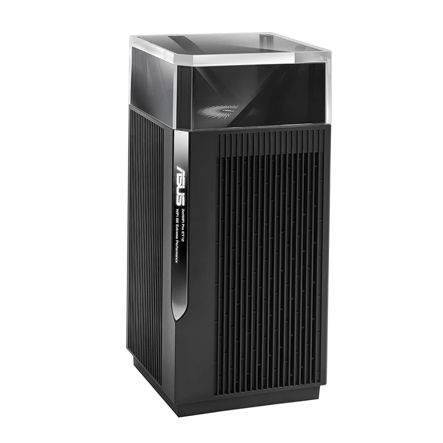 ASUS ZenWiFi Pro ET12 Tri-band (2.4 GHz / 5 GHz / 6 GHz) Wi-Fi 6E (802.11az) Negru 3 Intern