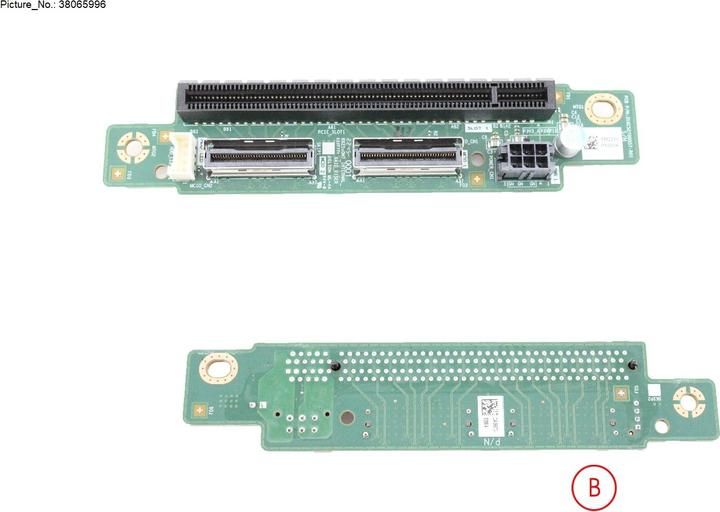 Internal RAID riser module