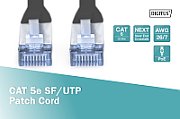 Digitus DK-1531-010 cabluri de rețea Gri 1 m Cat5e SF/UTP (S-FTP)