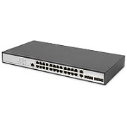 Digitus DN-80221-3 switch-uri Gestionate L2 Gigabit Ethernet (10/100/1000) Negru, Gri