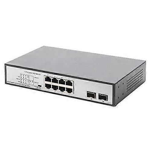 Digitus DN-95140 switch-uri Fara management Gigabit Ethernet (10/100/1000) Power over Ethernet (PoE) Suport Negru, Argint