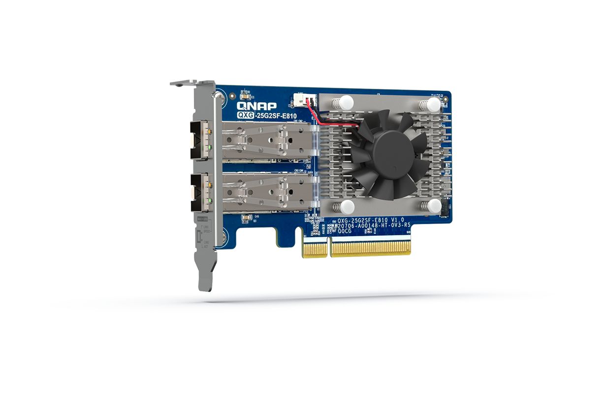 QNAP QXG-25G2SF-E810 card de rețea Intern Fibră 25000 Mbit/s