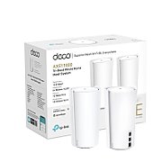 TP-Link Deco XE200(2-pack) Tri-band (2.4 GHz / 5 GHz / 6 GHz) Wi-Fi 6E (802.11ax) Alb 1 Intern