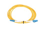 Extralink EX.15012 cablu InfiniBand/fibră optică 2 m LC FTTH Galben