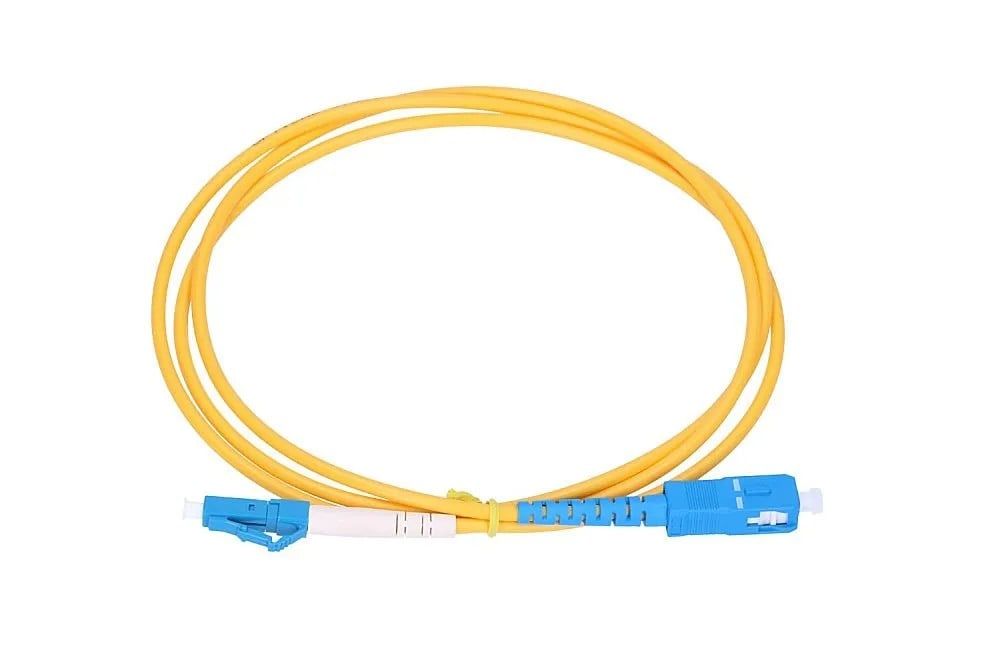 Extralink EX.12288 cablu InfiniBand/fibră optică 1 m LC SC FTTH Galben