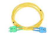Extralink PATCHCORD SC/UPC-SC/APC SM G.652D DUPLEX 3.0MM 5M PVC - Single- bzw. Monomode-Faser - 5 m cablu InfiniBand/fibră optică FTTH Galben