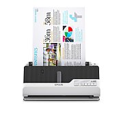 Epson DS-C490 Scanner ADF + alimentare cu coli 600 x 600 DPI A4 Negru, Alb