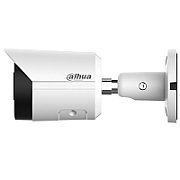 Dahua IPC-HFW2449S-S-IL-0280B-BLACK Cameră de rețea WizSense cu focalizare Fixă Bullet Dual Light Smart de 4MP, neagră