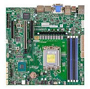 Supermicro MBD-X13SAZ-Q-B Motherboard for Intel Core 12th Gen, Q670E, with SATA, 2x2.5GbE, M.2 Slots - Bulk Packaging