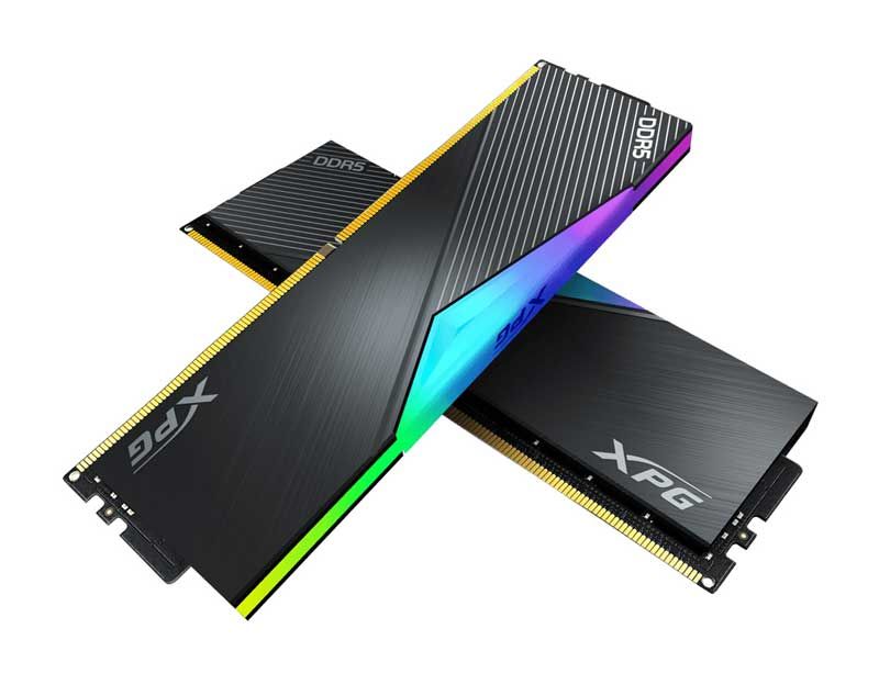 ADATA LANCER RGB module de memorie 64 Giga Bites 2 x 32 Giga Bites DDR5 6400 MHz