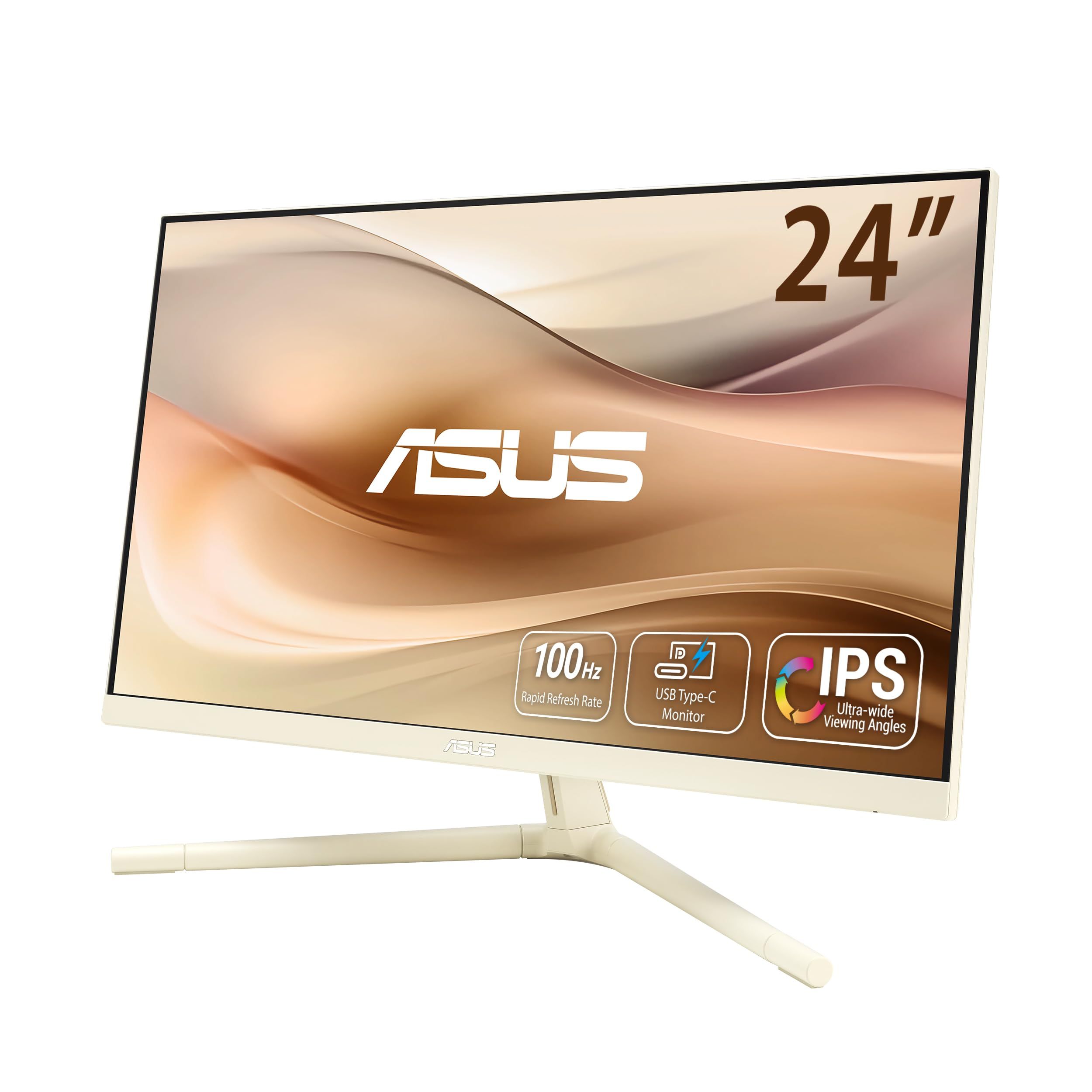 Asus ASUS VU249CFE-M monitoare LCD 60,5 cm (23.8 ) 1920 x 1080 Pixel Full HD De aur