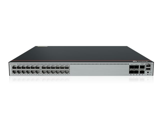 Huawei CloudEngine S5735-L24PN4XE-A-V2 switch-uri Gestionate L3 Gigabit Ethernet (10/100/1000) Power over Ethernet (PoE) Suport 1U Negru, Argint