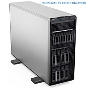 Server DELL PowerEdge T560, Tower 4.5U, Intel Xeon Silver 4410Y (12 C / 24 T, 2.0 GHz - 3.9 GHz, 30 MB cache, 150 W), 32 GB DDR5 ECC, 480 GB SSD, 1100 W, Fara sistem de operare