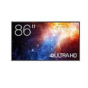 Optoma N3861K Panou informare digital de perete 2,18 m (86 ) LED Wi-Fi 450 cd/m² 4K Ultra HD Negru Android 11 24/7