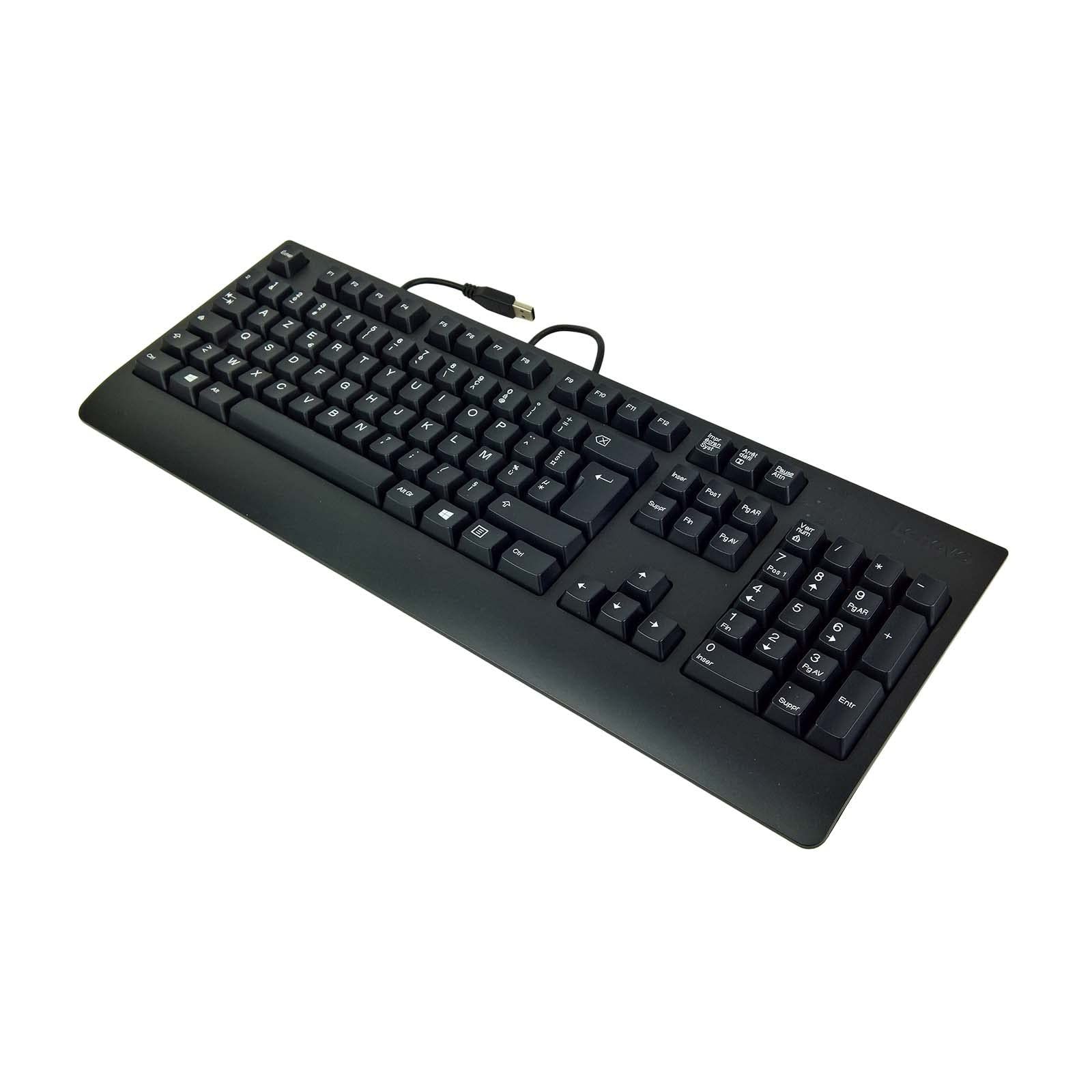 Lenovo 4X30M86890 tastaturi Birou USB Franţuzesc Negru