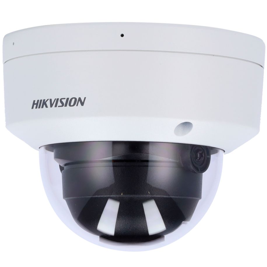 Hikvision DS-2CD2123G2-LIS2U(2.8mm) Cameră de rețea dome fixă de 2 MP cu Acusense și iluminare hibridă inteligentă