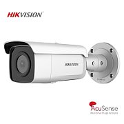 Hikvision DS-2CD2T63G2-4LI(4mm) 6 MP cameră de rețea Bullet cu Acusense și iluminare hibridă inteligentă fixă