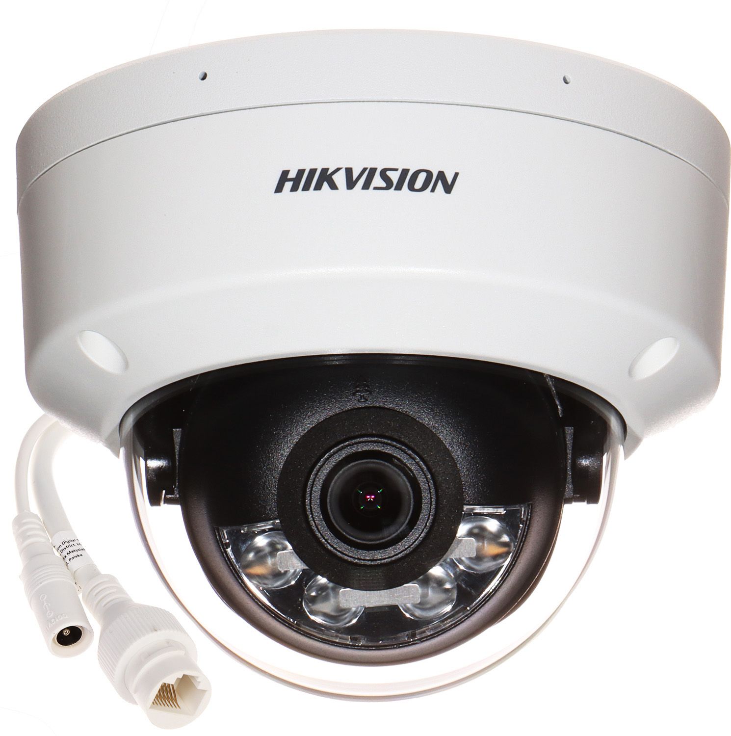 Hikvision DS-2CD1183G2-LIUF 2.8mm PL 8 MP Cameră de rețea cu dome fix și iluminare hibridă inteligentă (doar interfață în poloneză)