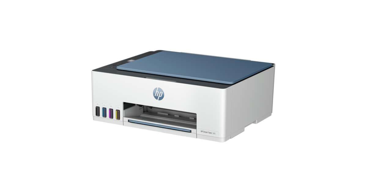 Imprimanta multifunctionala inkjet monocrom HP Smart Tank 585, A4, USB 2.0, Wi-Fi, Bluetooth, 20 ppm