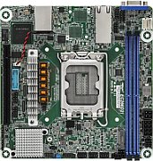 ASRock EC266D2I, 1xSKT LGA 1700, Intel E-2400, C266, SATA, NVMe, 1xM.2, 2xGbE, IPMI