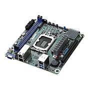 ASRock EC266D2I, 1xSKT LGA 1700, Intel E-2400, C266, SATA, NVMe, 1xM.2, 2xGbE, IPMI
