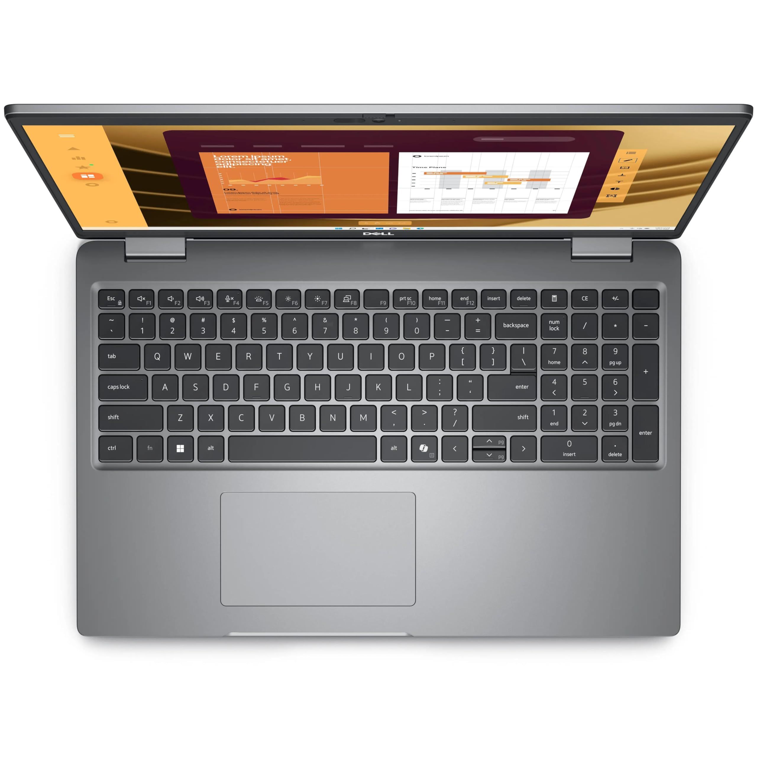 Laptop Dell Latitude 5550 6FN0J, 15.6 inch 1920 x 1080, Intel 125U (12 C / 14 T, 1.3 GHz - 4.3 GHz, 12 MB cache, 28 W), 16 GB RAM, 512 GB SSD, Intel Graphics, Windows 11 Pro, Tastatura Germana, Gri