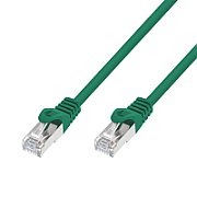 Extralink Kat.7 S/FTP 0,5m 20G Verde | Patchcord LAN | Cupru Cablu de rețea răsucite