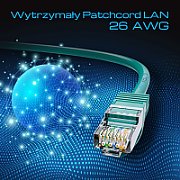 Extralink Kat.7 S/FTP 2m 20G Verde | Patchcord LAN | Cupru Cablu de rețea înfășurat