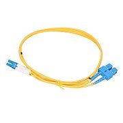 Extralink LC/UPC-SC/UPC | Cabluri de tip patchcord | Monomodal, Duplex, G652D, 3mm, 5m