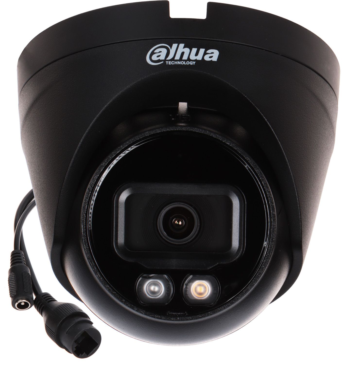 Dahua IPC-HDW1439V-A-IL-BLACK Cameră de rețea cu obiectiv fix și iluminare duală inteligentă Entry 4MP