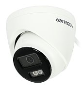 Hikvision DS-2CD1363G2-LIU 2.8mm PL 6 MP Cameră de rețea cu turret fixă și iluminare hibridă inteligentă (doar interfață poloneză)