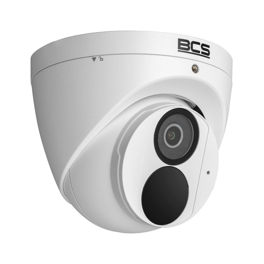 BCS BCS-P-EIP25FSR3-Ai2 Cameră dome IP 5MP cu microfon și tehnologie SkyLight, IP67