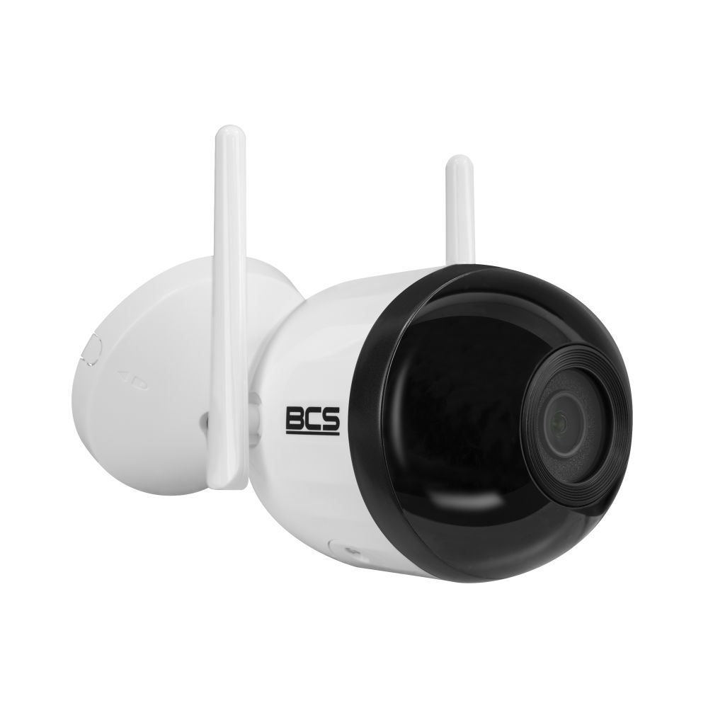 BCS BCS-L-THOME01 Cameră Wi-Fi exterioară 4MP cu recunoașterea persoanelor și LED IR