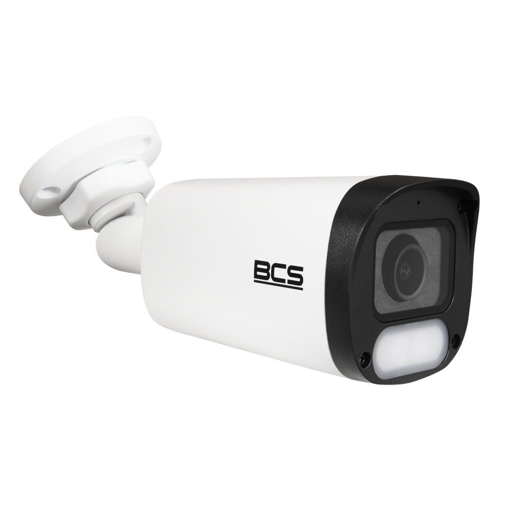 BCS BCS-P-TIP28FCL3-Ai1 Cameră tubulară IP 8MP cu tehnologia NightColor și carcasă IP67