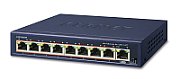 PLANET GSD-908HP switch-uri Fara management Gigabit Ethernet (10/100/1000) Power over Ethernet (PoE) Suport Albastru