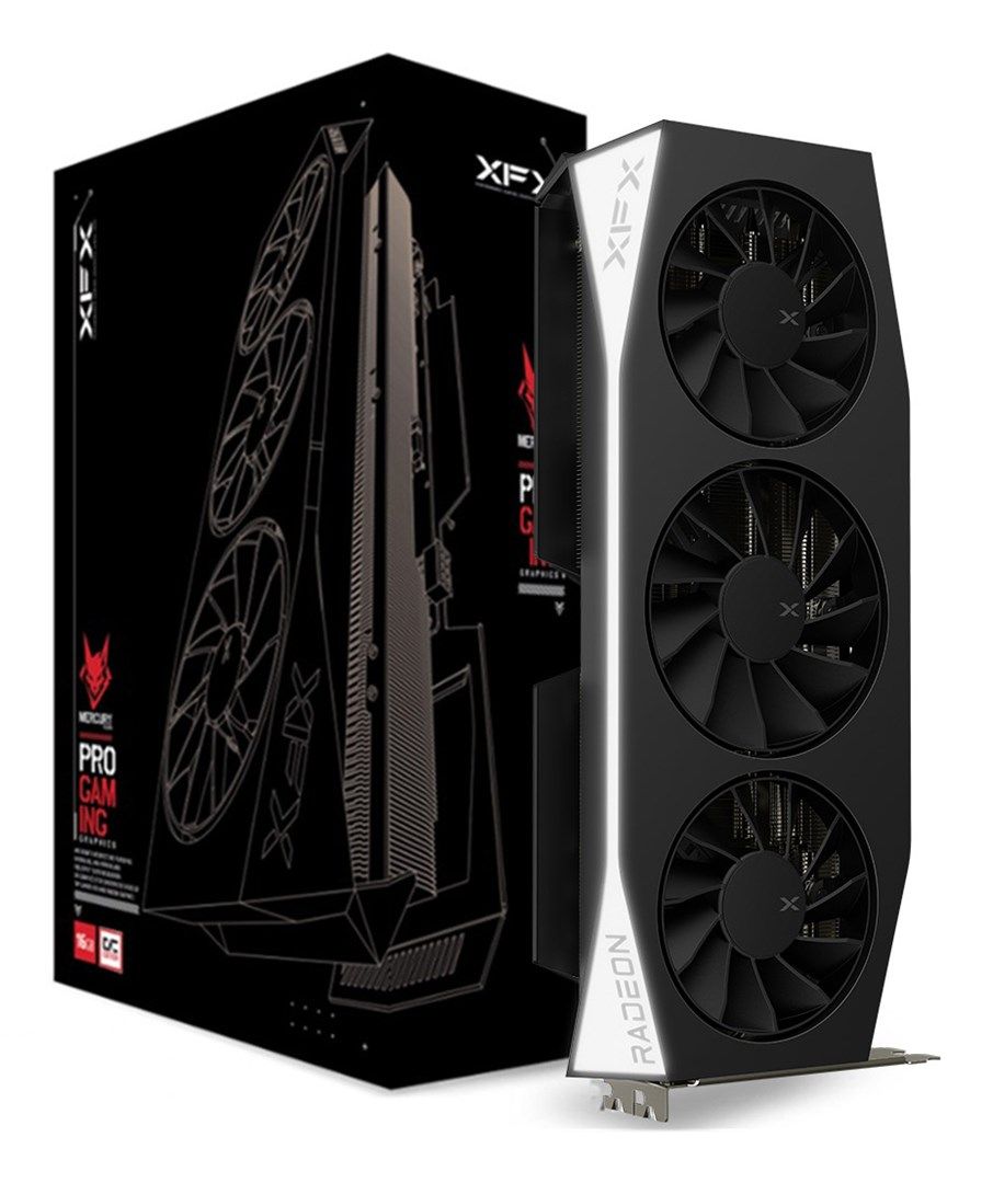Placa video XFX Radeon RX 9060 XT Mercury OC Gaming 16 GB GDDR6 128 bit