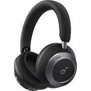 Casti Anker  Soundcore Space One Pro , Over-Ear, utilizare multimedia, Bluetooth 5.3, 4 x mic, durata baterie pana la 60 ore, pliabile, ANC, egru,  A3062G11  (timbru verde 0.18 lei) - 0194644186845