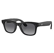 RayBan Meta Wayfarer Matte Black/Gradient Graphite Polarized
