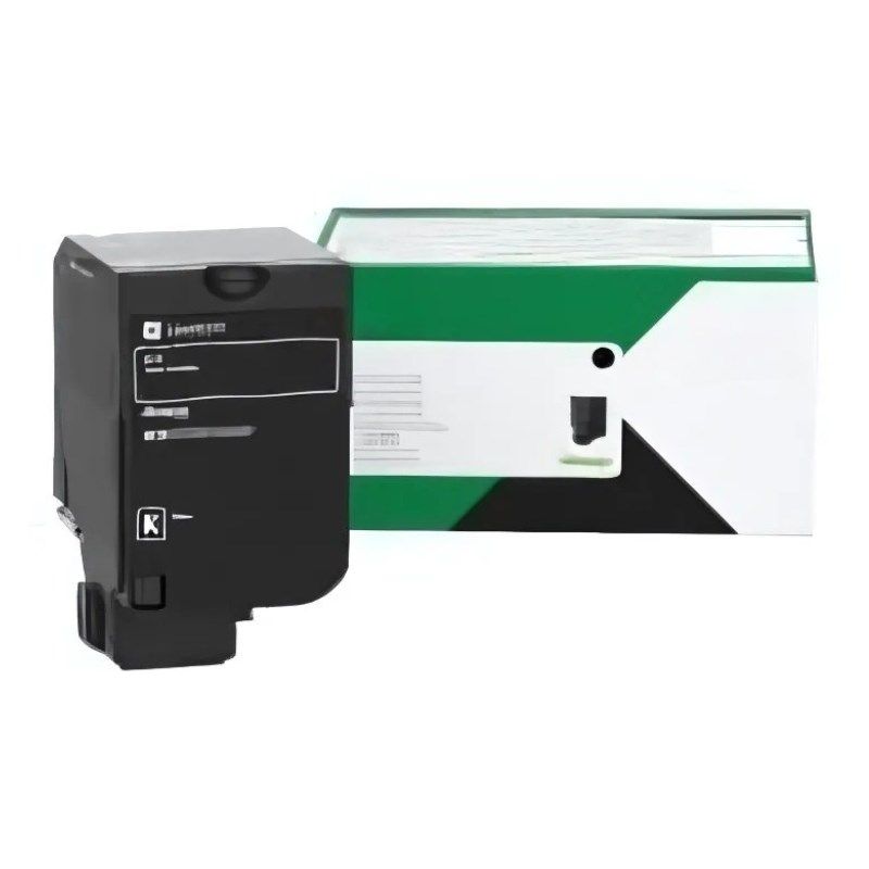 Cartus toner Lexmark 71C20K0 ,Negru ,5 000 pagini ,Original (71C20K0) 