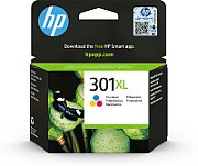 Cartus cerneala HP CH564EE#BA3 ,Color ,300 pagini ,Original (301xl) 