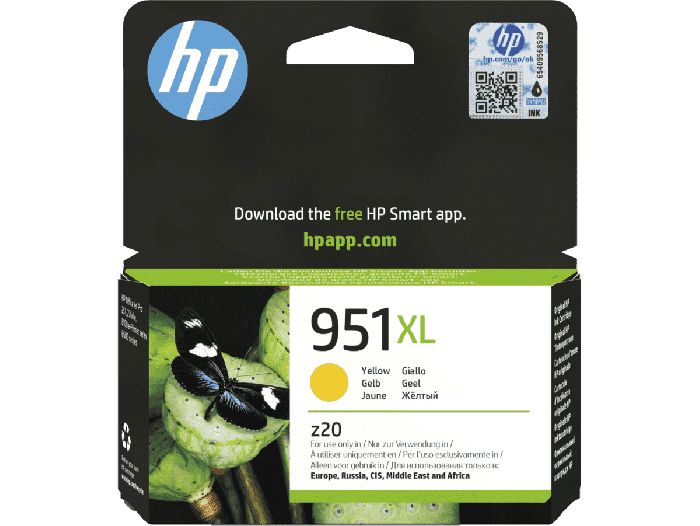 HP Cartuş de cerneală original de capacitate extinsă 951XL Galben