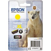 Epson Polar bear Singlepack Yellow 26XL Claria Premium Ink