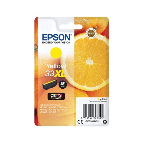 Cartus cerneala Epson C13T33644012 ,Orange ,650 pagini ,Original (33XL) 