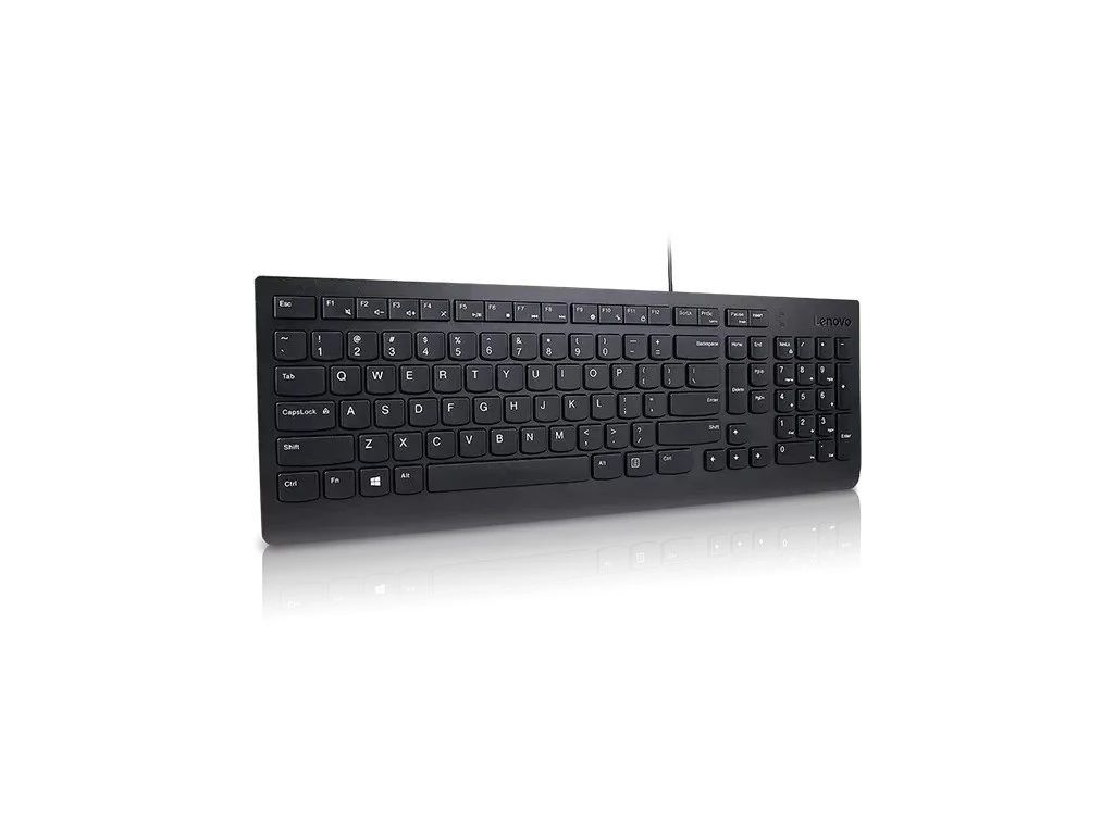 Lenovo Essential tastaturi Universală USB Cehă, Slovacă Negru