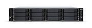 QNAP TL-R1200S-RP carcasă disc memorie Cutie protecție HDD/SSD Negru, Gri 2.5/3.5 