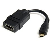Lenovo 4Z10F04125 adaptor pentru cabluri video HDMI Micro-HDMI Negru