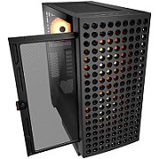 COUGAR AIRFACE ECO RGB PC Case, Mid Tower, Black
