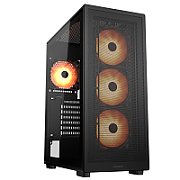 COUGAR MX220 RGB PC Case, Mid Tower, Black